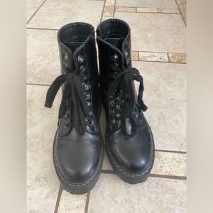 Black Combat Boots